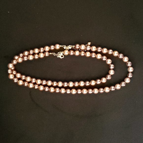 Pearl Necklace and bracelet set - Picture 3 of 5
